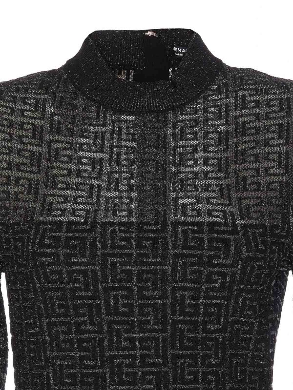 Robe Courte - Noir shop online: Balmain