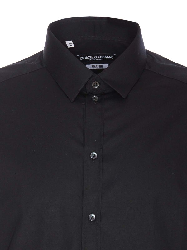 Black Shirt shop online: DOLCE & GABBANA
