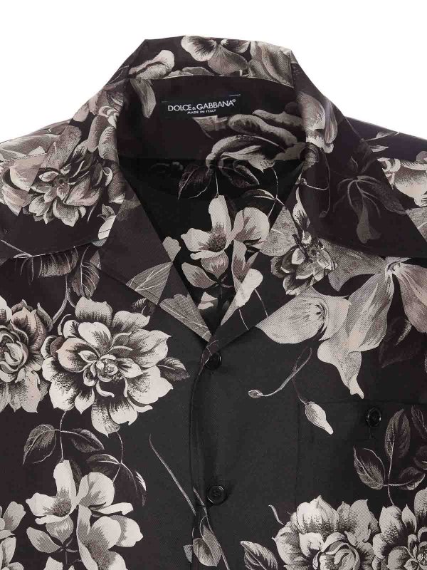 Camicia nera shop online: DOLCE & GABBANA