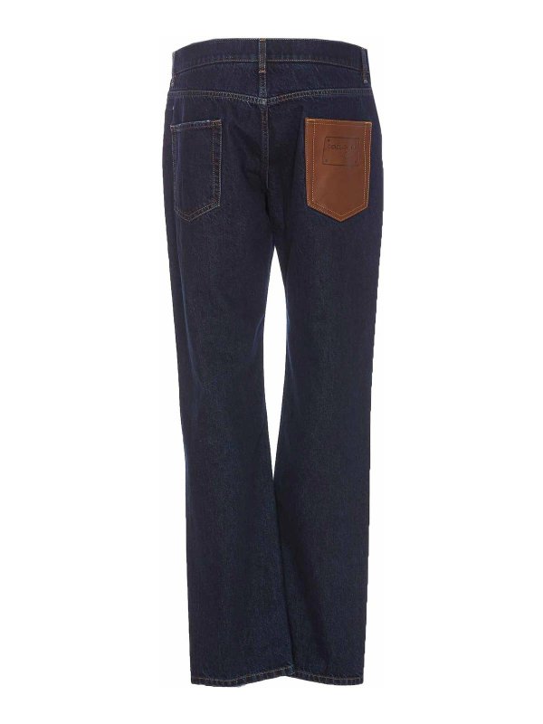 DOLCE & GABBANA: ブーツカットジーンズ online - ブーツカットジーンズ - ブルー