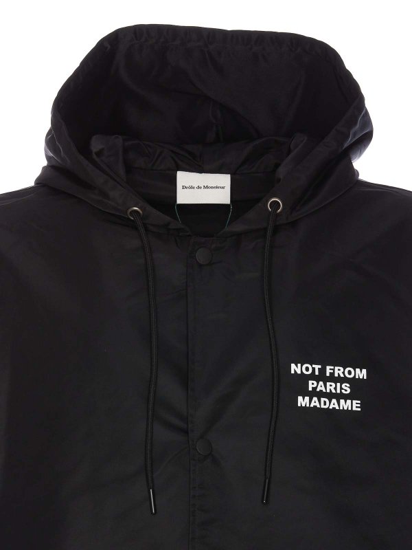 Parka - Schwarz shop online: DRÔLE DE MONSIEUR