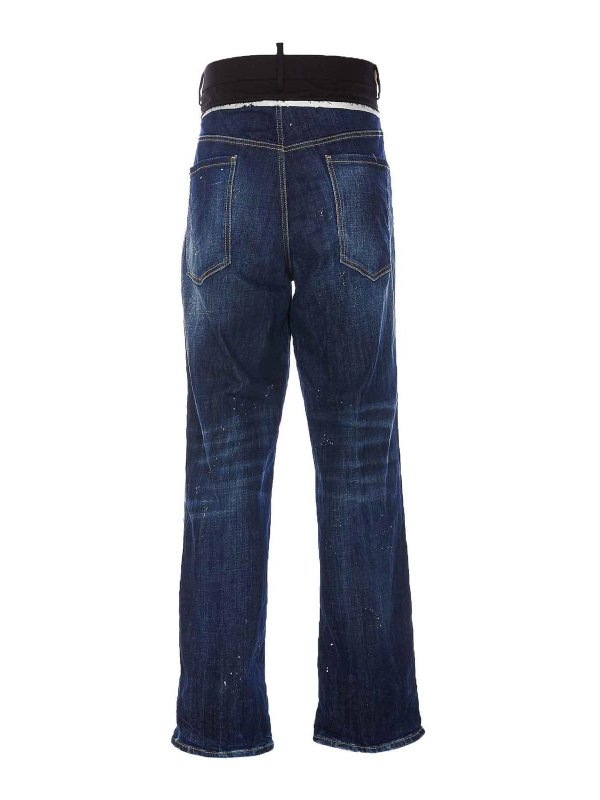 DSQUARED2: ブーツカットジーンズ online - ブーツカットジーンズ - ブルー