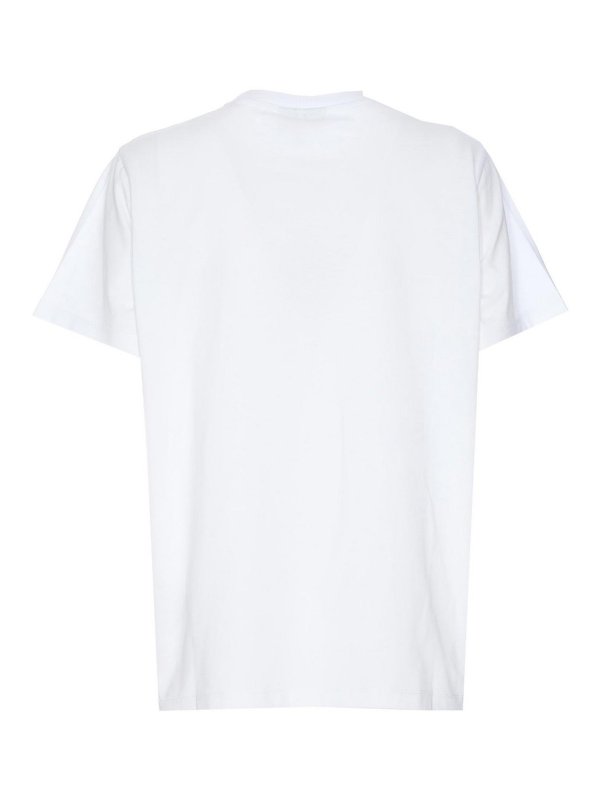 GANNI: t-shirts online - Basic Jersey Multi Love Relaxed T-Shirt