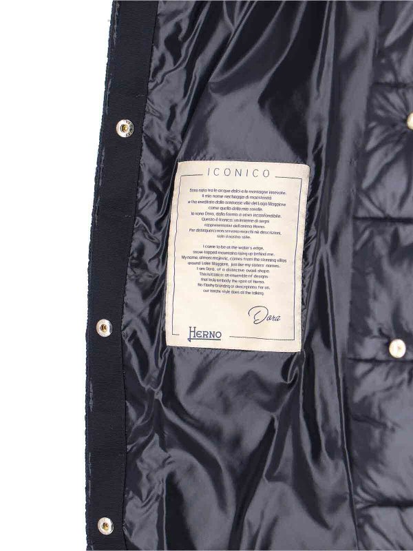 Blouson Rembourré - Noir shop online: HERNO