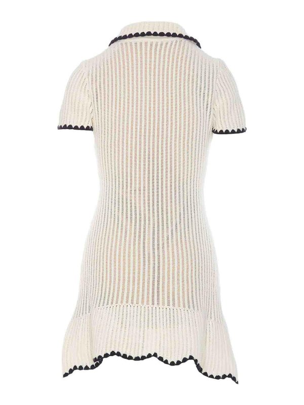 Self Portrait: short dresses online - Crochet Mini Dress