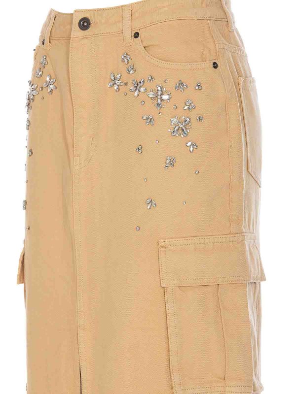 Midirock - Beige shop online: Self Portrait