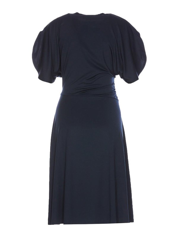 VICTORIA BECKHAM: ニーレングスドレス online - 膝丈ドレス - ブルー