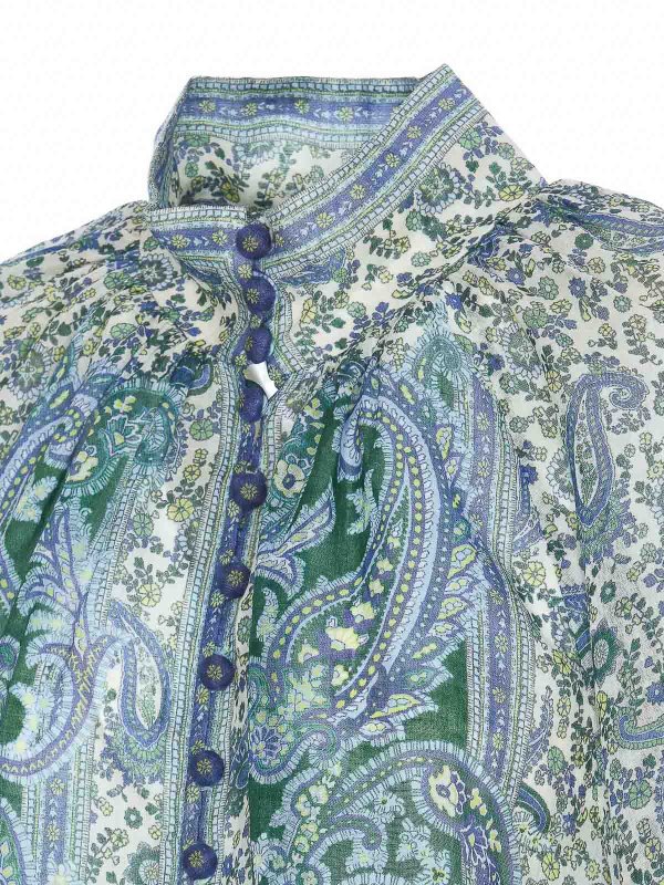 The Best Shops ZIMMERMANN: Blusen - Bluse - Blau