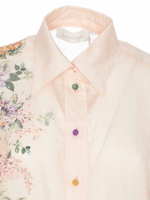 シャツ - 白 shop online: ZIMMERMANN