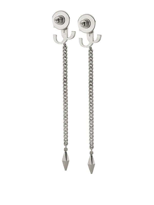 The Best Shops JIMMY CHOO: Ohrringe - Ohrring - Silber