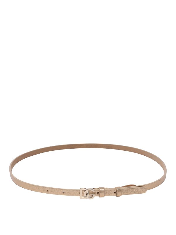 DOLCE & GABBANA: ベルト - ベルト - 金