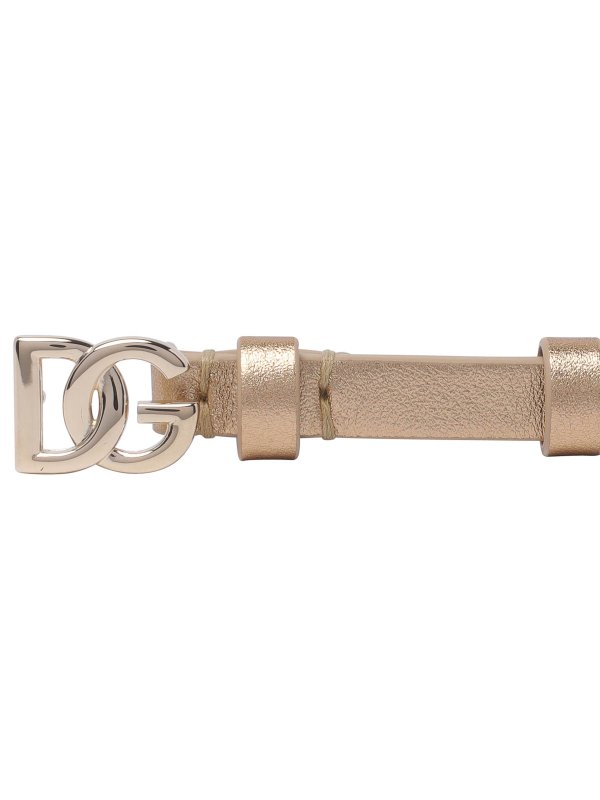 DOLCE & GABBANA: ベルト online - ベルト - 金