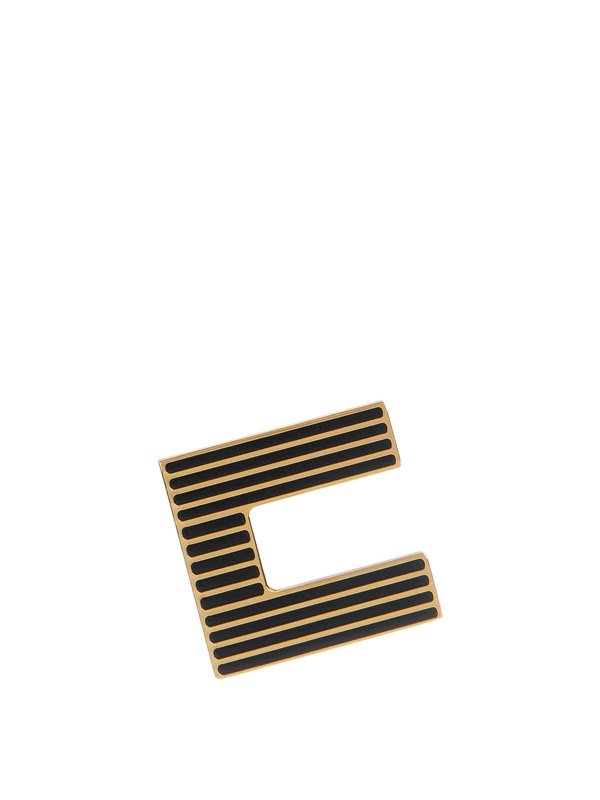 ELISABETTA FRANCHI: Earrings online - Enamelled Lines Earrings