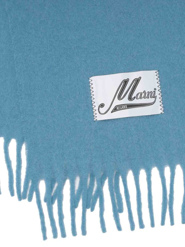 Marni: スカーフ online - スカーフ - ブルー