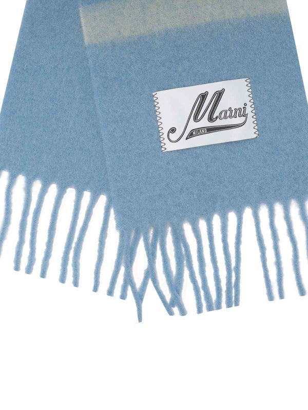 Marni: Schals online - Schal - Blau