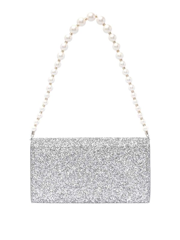 The Best Shops JIMMY CHOO: Clutches - Clutch - Silber