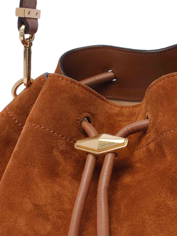 バケットバッグ - ブラウン Replica 
online: JIMMY CHOO