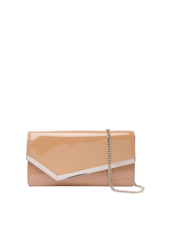 JIMMY CHOO: Clutches - Clutch - Braun