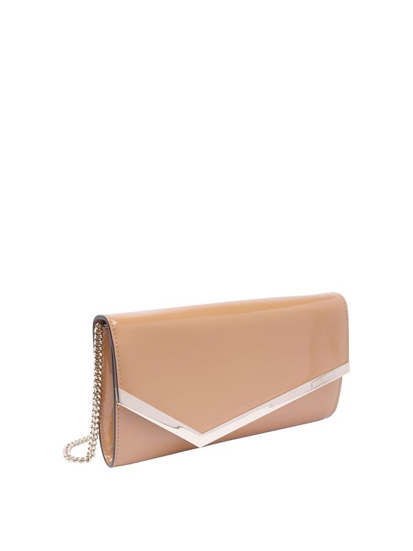 JIMMY CHOO: Clutches online - Clutch - Braun