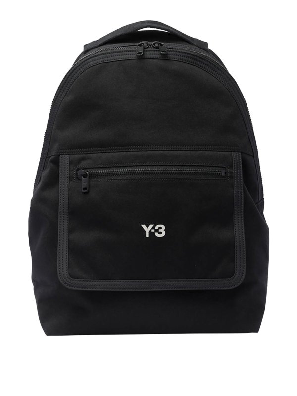 Y-3: Rucksäcke - Rucksack - Schwarz