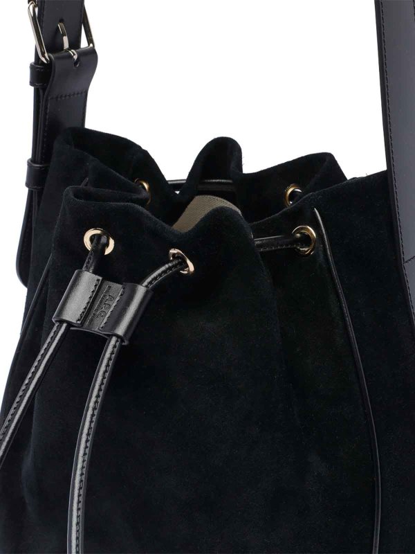 Bucket-Bag - Schwarz shop online: A.P.C.