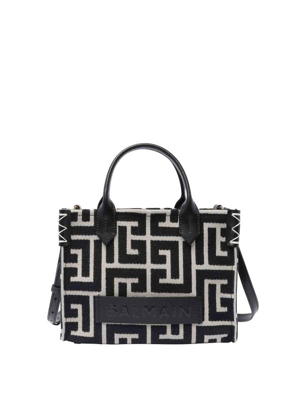 Balmain: トートバッグ - トートバッグ - 黒