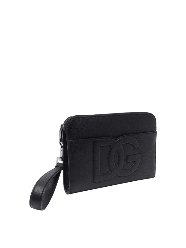 DOLCE & GABBANA: clutches online - Dg Logo Clutch