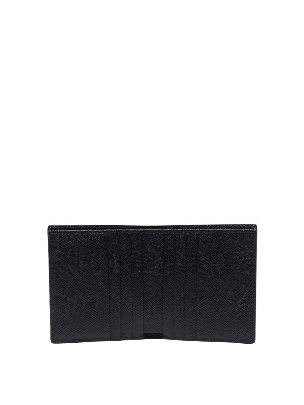 DOLCE & GABBANA: wallets & purses online - Bifold Cardholder Leather Dauphine Print