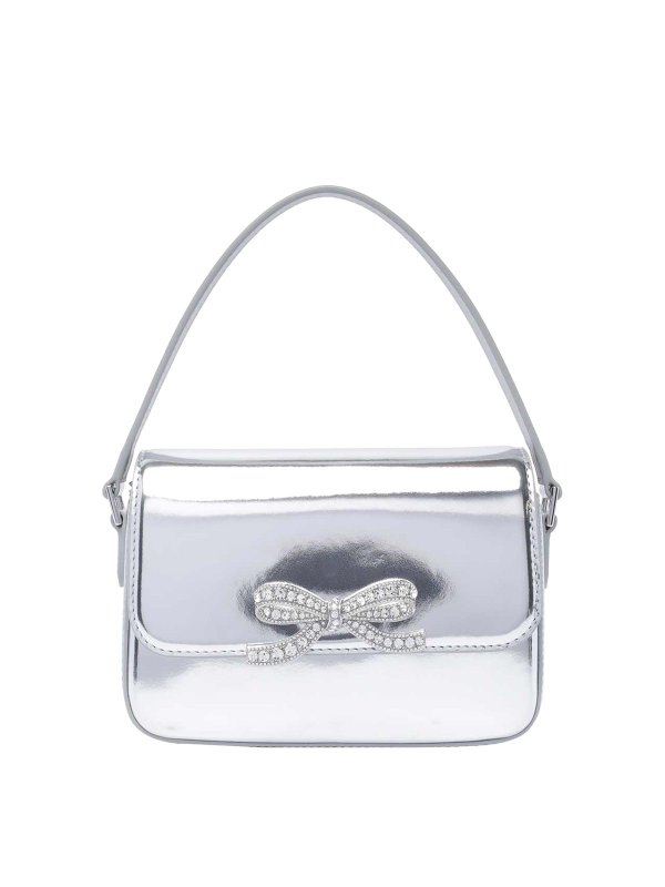 Self Portrait: shoulder bags - Leather Micro Bag