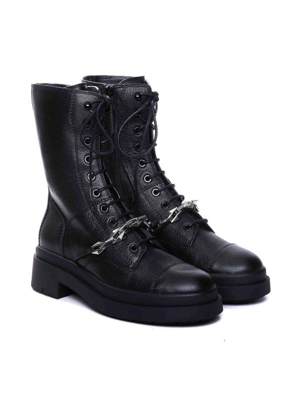 アンクルブーツ - 黒 shop online: JIMMY CHOO