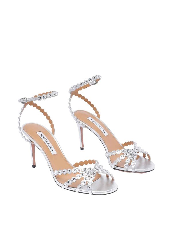 Aquazzura: サンダル online - サンダル - 銀