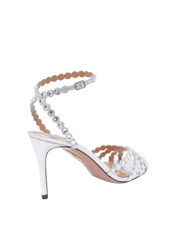 The Best Shops Aquazzura: サンダル - サンダル - 銀