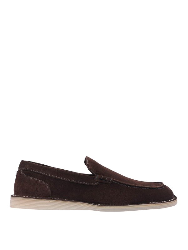 DOLCE & GABBANA: classic shoes - Suede Loafers