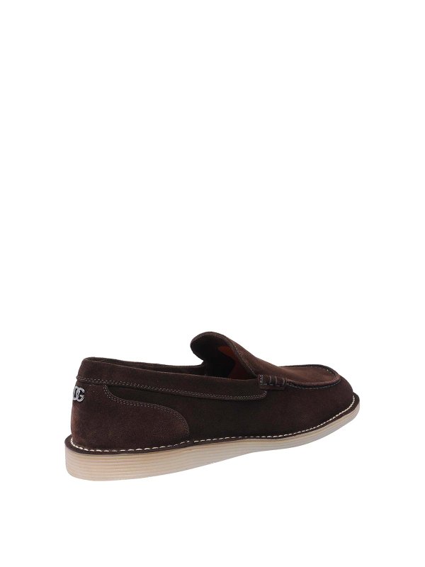 The Best Shops DOLCE & GABBANA: classic shoes - Suede Loafers