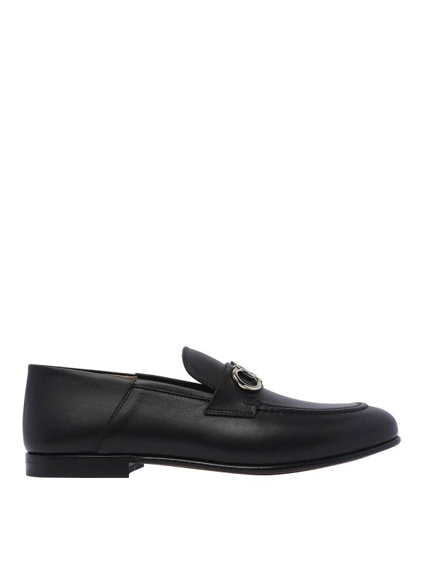 FERRAGAMO: Mocassins & Chaussures bateau - Mocassins - Noir