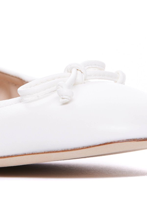 The Best Shops Stuart Weitzman: Ballerinas - Ballerinas - Weiß