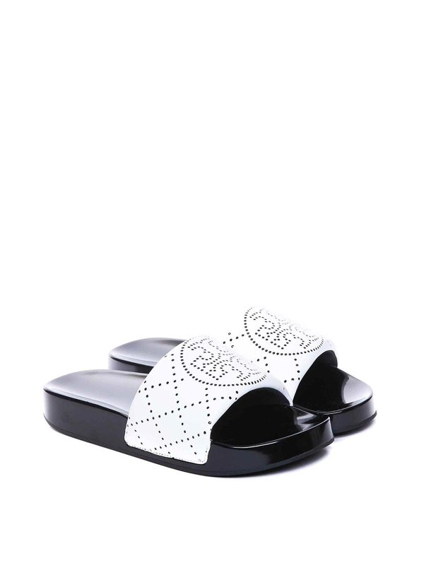 Rubber sandals shop online: TORY BURCH