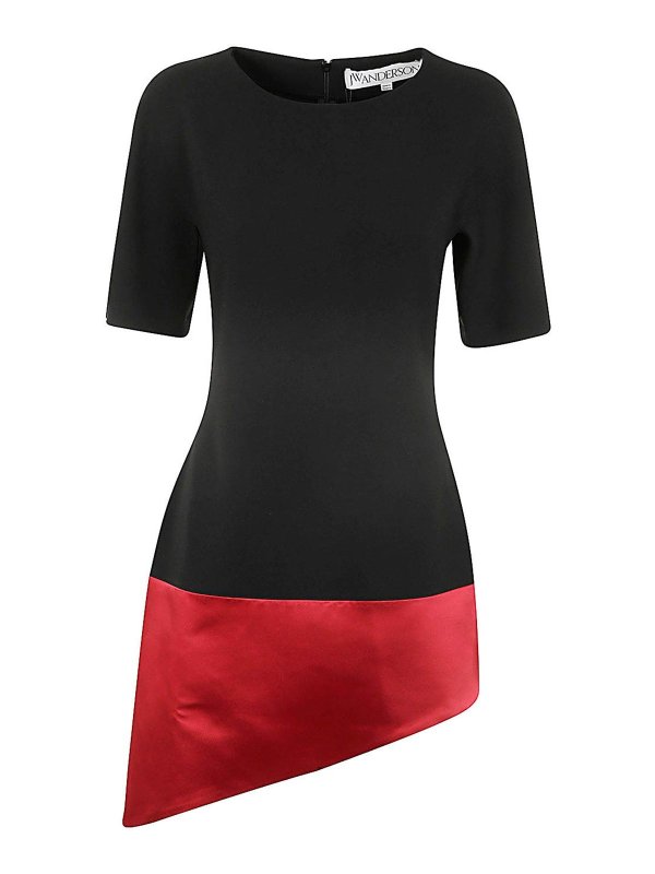 J.W. ANDERSON: Robes courtes - Robe Courte - Noir
