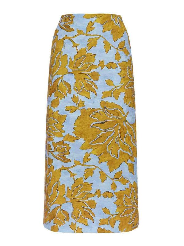 LA DOUBLEJ: Knielange und Midi Röcke - Midirock - Bunt