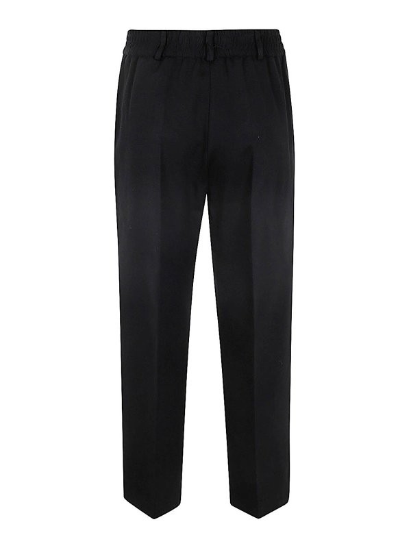 LIVIANA CONTI: カジュアルトラウザー online - カジュアルパンツ - 黒