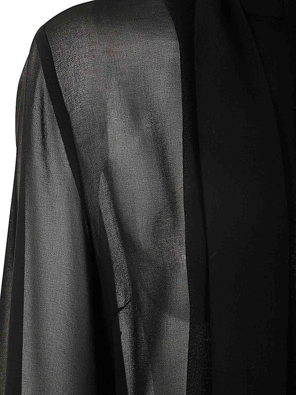 The Best Shops P.A.R.O.S.H.: shirts - Georgette Blouson Shirt