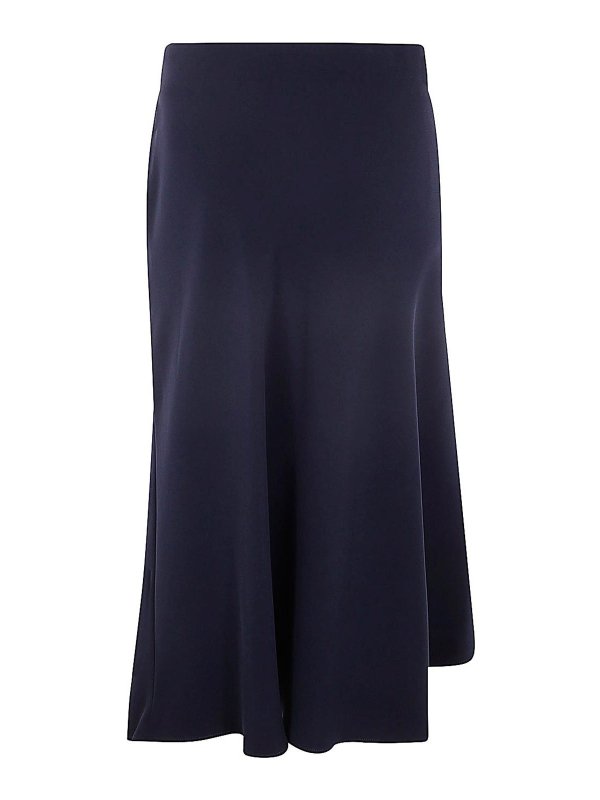 P.A.R.O.S.H.: Knielange und Midi Röcke online - Midirock - Blau