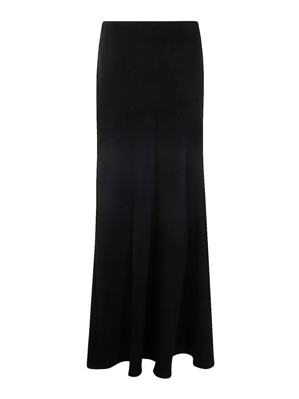 P.A.R.O.S.H.: ニーレングススカート＆ミディ丈 online - 膝丈/ミディスカート - 黒