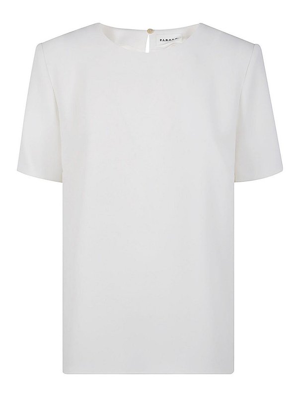 P.A.R.O.S.H.: Camisetas - Camiseta - Blanco