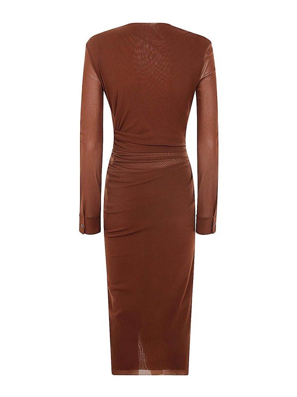 Philosophy di Lorenzo Serafini: Vestidos largos online - Vestido Largo - Marrón