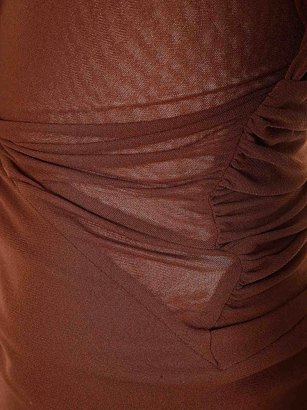 The Best Shops Philosophy di Lorenzo Serafini: Vestidos largos - Vestido Largo - Marrón