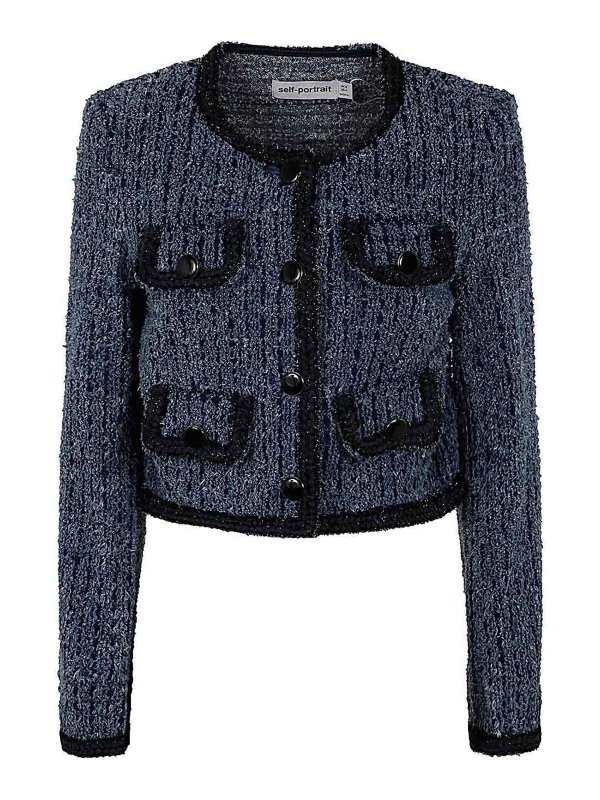 Self Portrait: casual jackets - Denim Jacket