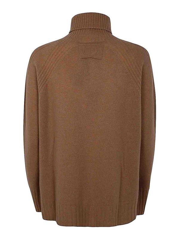 TWINSET: Rollkragenpullover  und Polo-Ausschnitt online - Rollkragenpullover - Braun