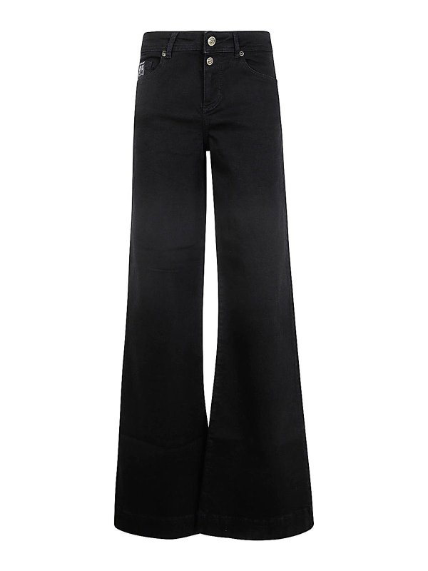 Versace Jeans Couture: Casual Hosen - Casual Hose - Schwarz
