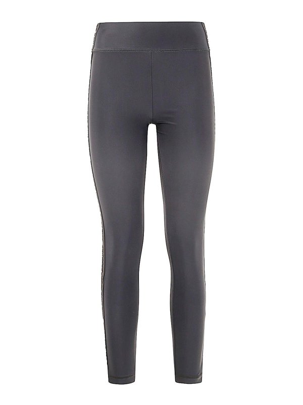 Versace Jeans Couture: Pantalons casual - Pantalons Décontractés - Noir